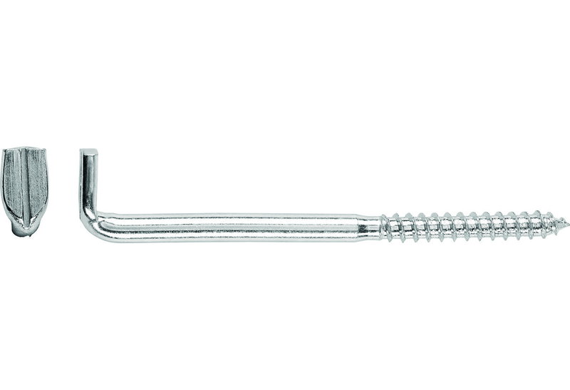 Βιδογωνία 8X0,58 cm με Σχισμή Γαλβανιζέ Σετ 8 Τεμάχια