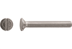 Βίδα Φρεζάτη Ίσια 3X0,5 cm Γαλβανιζέ Σετ 32 Τεμάχια