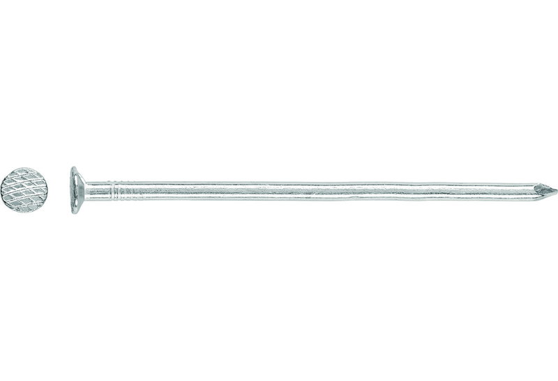 Πρόκες Lux 1Kg Γαλβανιζέ Φ.3,1X80mm