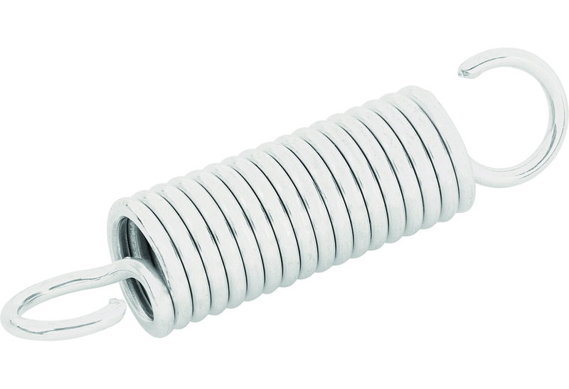 Γάντζος Διπλός με Ελατήριο 14.4X63.2X2.1mm Γαλβανιζέ Σετ 2 Τεμαχίων