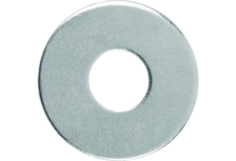 Ροδέλα Φαρδιά 0,43X1,2cm Γαλβανιζέ Συσκευασία 200 Τεμαχίων
