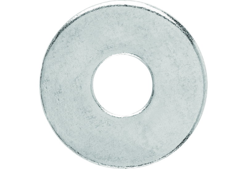 Ροδέλα Φαρδιά 0,64X1,8cm Γαλβανιζέ Συσκευασία 40 Τεμαχίων