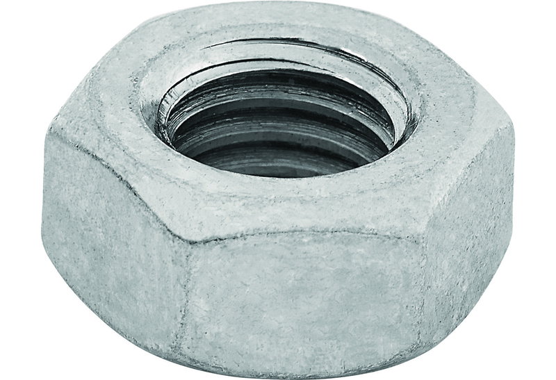 Παξιμάδι Lux Εξάγωνο Γαλβανιζέ 8X8mm 8 Τεμαχίων