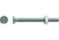Βίδα Lux Ίσια Φρεζάτη 6X40mm Σετ 8 Τεμαχίων