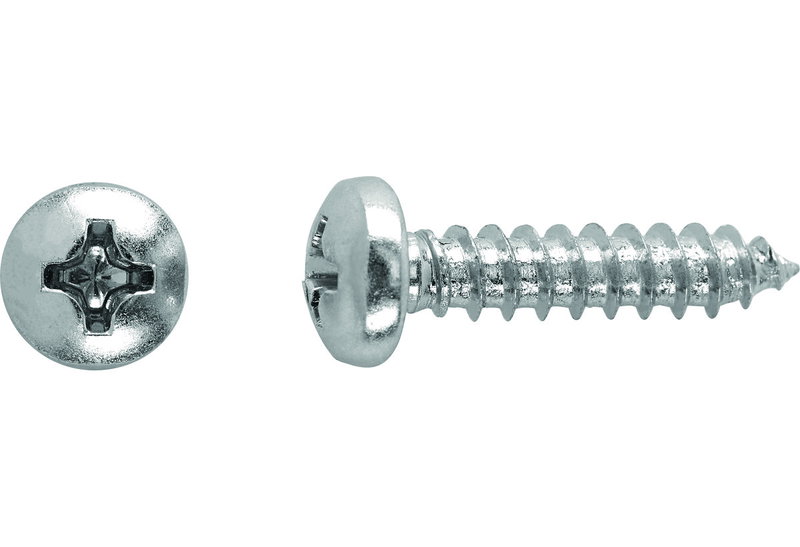 Βίδα με Ψωμάκι 1,9X0,35 cm Inox A2 Σετ 12 Τεμάχια