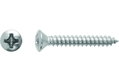 Βίδα Φρεζάτη Οβάλ 2,5X0,42cm Inox A2 Σετ 12 Τεμάχια