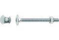 Καρόβιδα 6X50mm Inox Α2 με Παξιμάδι Σετ 4 Τεμάχια