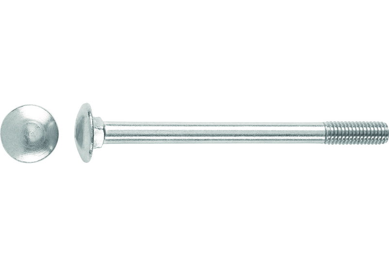 Καρόβιδα 8X120mm Inox Α2 με Παξιμάδι Σετ 4 Τεμάχια