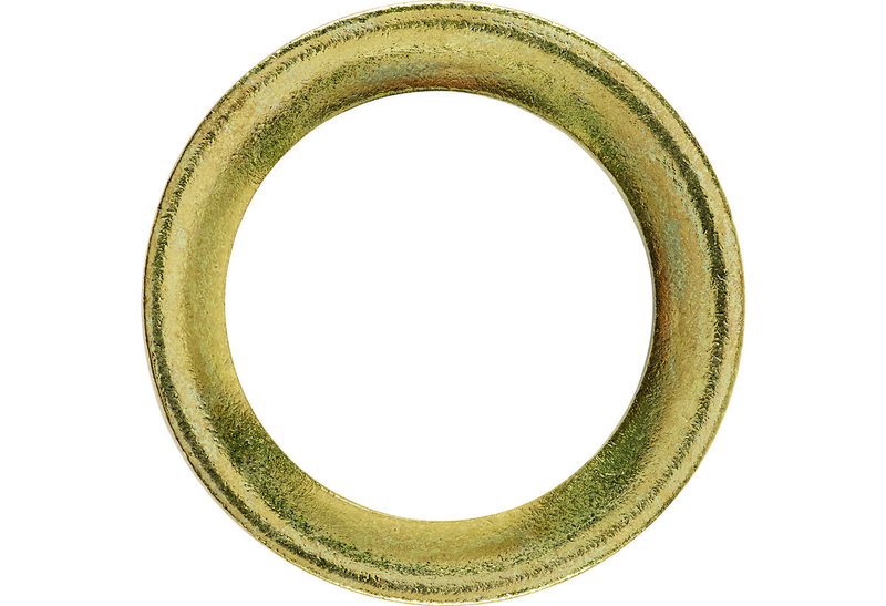 Ροδέλα Στενή Φ.12X14mm Ορειχάλκινη Συσκευασία 18 Τεμαχίων