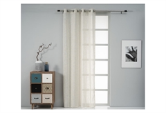 Κουρτίνα Easy Home Celeste 260x140cm Εκρού με Τρουκς