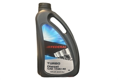 Λιπαντικό Federal Turbo Diesel 15W-40 4lt