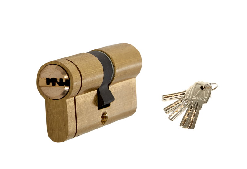 Domus Econ Κύλινδρος Ασφαλείας 65mm (30-35) Brass 21065