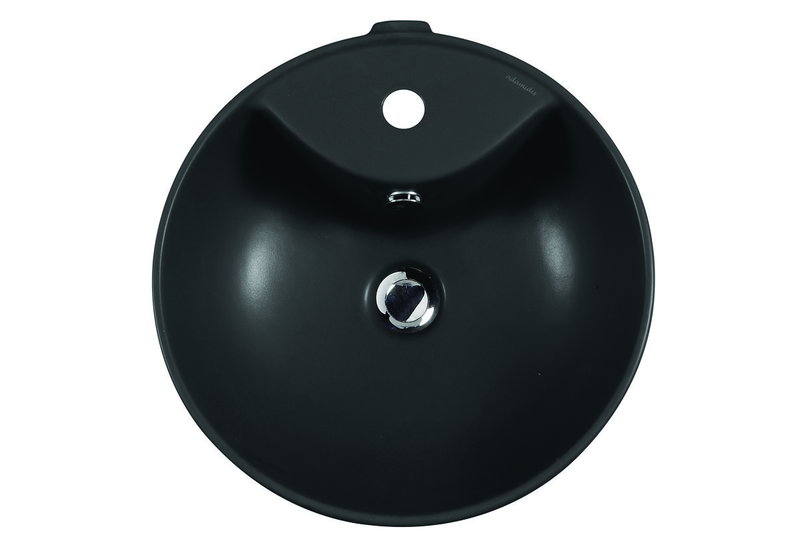 Νιπτήρας Επικαθημενος Μαύρο Diamante Φ41cm