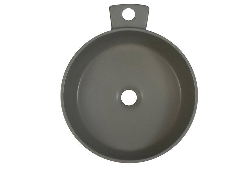 Νιπτήρας Επικαθήμενος Φ44cm Ανθρακί Cupa Μ