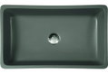 Νιπτήρας Επικαθήμενος Creta Ανθρακί 62X37.5cm