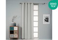 Κουρτίνα Easy Home Ursa Suede 250x140cm Γκρι με Τρουκς