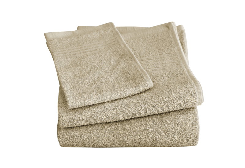 Πετσέτα Προσώπου Easy Home Nuovo 90x50cm Μπεζ