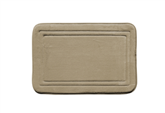 Χαλάκι Μπάνιου Memory Foam 60x40cm Μπεζ