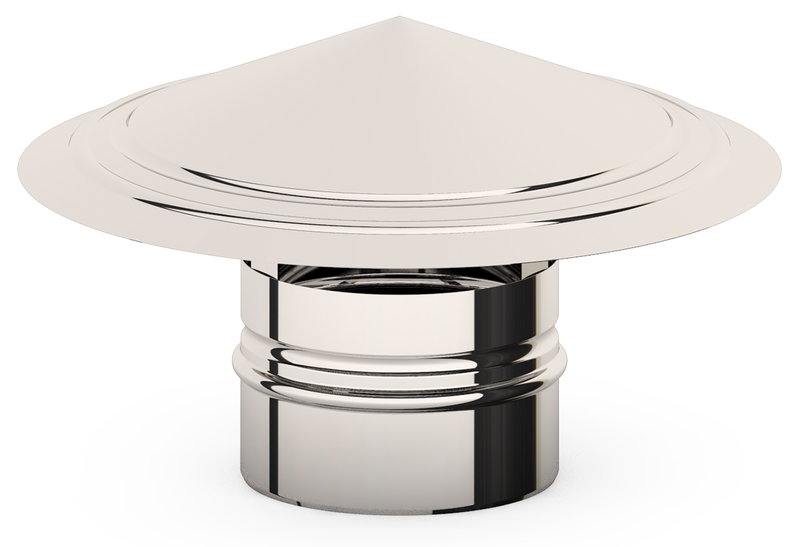 Καπέλο Καπνοδόχου Argento Φ15cm Inox