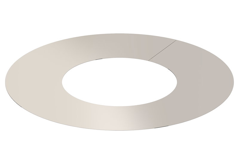Ροζετα Καπνοδόχου Argento Φ15cm Inox