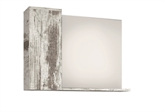 Καθρέπτης Επίπλου Μπάνιου Drop Trend Wood Rust 85cm