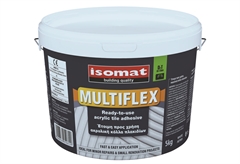 Isomat Multiflex Κόλλα Πλακιδίων Λευκή 5kg D2 T