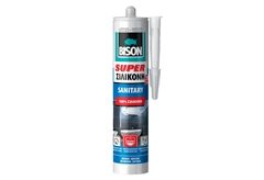 Σφραγιστικό Σιλικόνης Bison Super Sanitary 280ml Λευκό