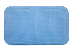 Αντιολισθητικό Πατάκι Μπανιέρας Octopus 61x37cm Froxy Μπλε