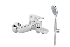 Μπαταρία Μπανιέρας Modea Lybra Χρωμέ