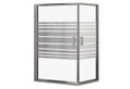 Καμπίνα Ντουσιέρας Areti 1 Stripes Παραλληλόγραμμη 100X70X180cm