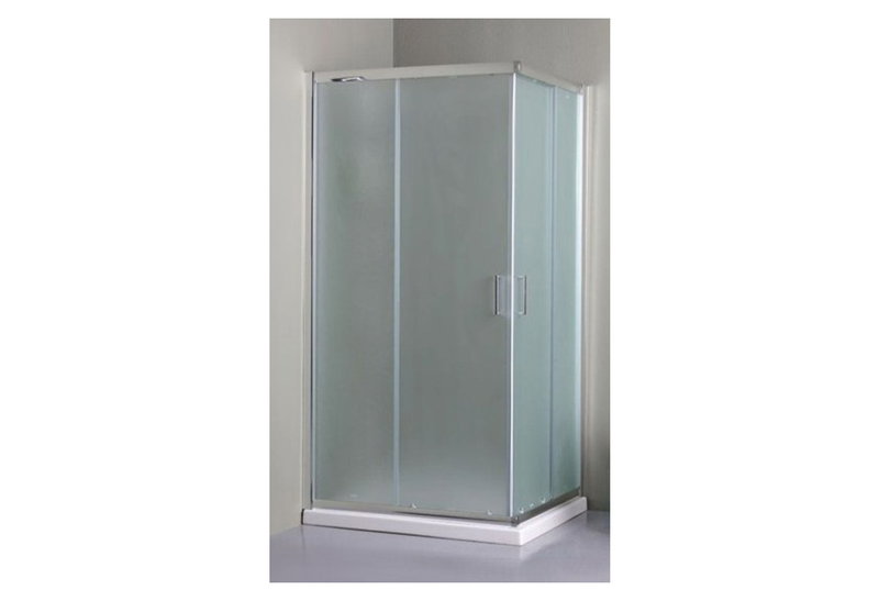 Καμπίνα Παραλληλόγραμμη Areti 1 New Μ120xΠ80x180cm 6mm Ματ