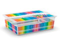 Κουτί Αποθήκευσης Πλαστικό Kis Colours Arty M55xΠ39xY16cm 27lt Πολύχρωμο