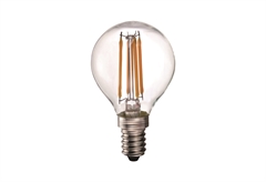 Λάμπα Led Filament Σφαιρική 4W E14