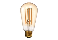 Λάμπα Led Retro 7W E27 Μελί Θερμό Φως