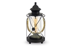 Επιτραπέζιο Φωτιστικό Eglo Bradford Μαύρο