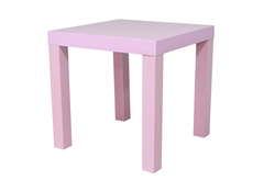 Βοηθητικό Τραπέζι Ariel 45x45cm Ροζ