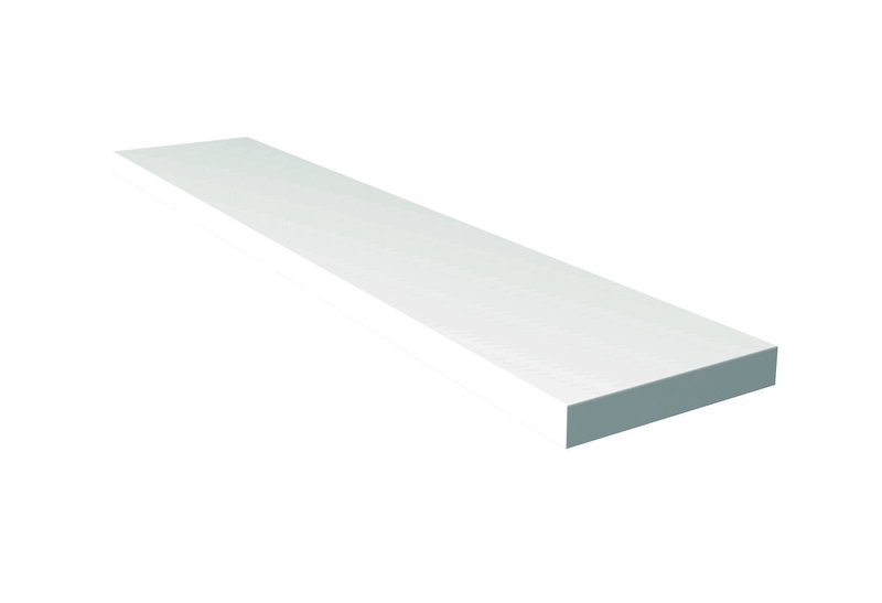 Ράφι Μελαμίνης Λευκό 120X20cm 18mm