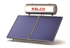 Elco Sol-Tech S2 160 3m² Ηλιακός Θερμοσίφωνας Διπλής Ενέργειας