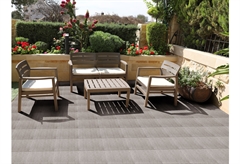 Πλακάκι Δαπέδου Πορσελανάτο Quartzite 33x33cm Γκρι