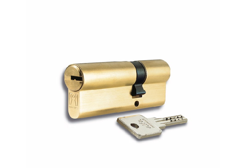 Domus Alfa Κύλινδρος Ασφαλείας 65mm (30-35) Brass 24065