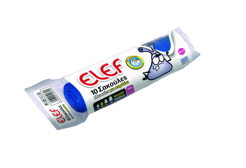 Σακούλα El-Ef Μεσαία 54X60cm με Κορδόνι