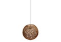 Μονόφωτο Rattan Μπάλλα Μπεζ E27 60W Φ.50cm