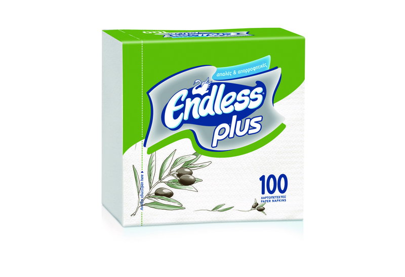 Χαρτοπετσέτες Endless Plus 100 Τεμάχια