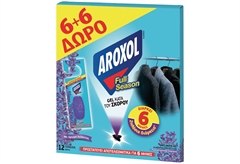 Σκοροκτόνο Aroxol Full Season Gel 12 Τεμαχια (6+6 Δωρο)