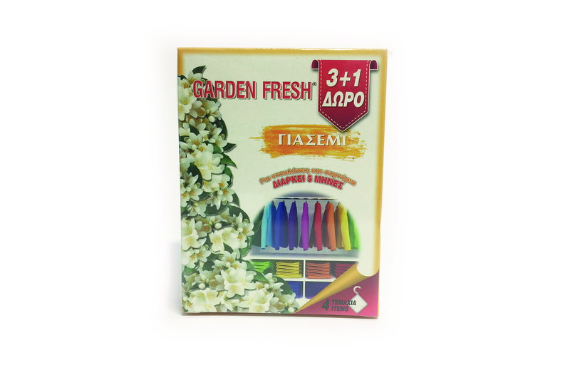 Αρωματικό Ντουλάπας Garden Fresh Γιασεμί 3+1 Δώρο