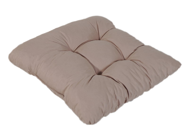 Bioafrol Μαξιλάρι Καθίσματος XXL 50x50x10cm Μπεζ