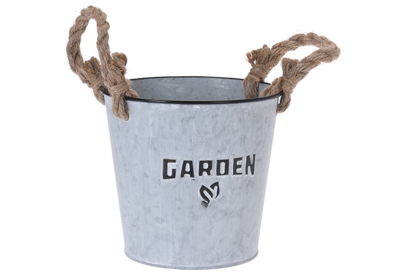 Κασπώ Garden Μεταλλικό Στρογγυλό Φ.16X17cm
