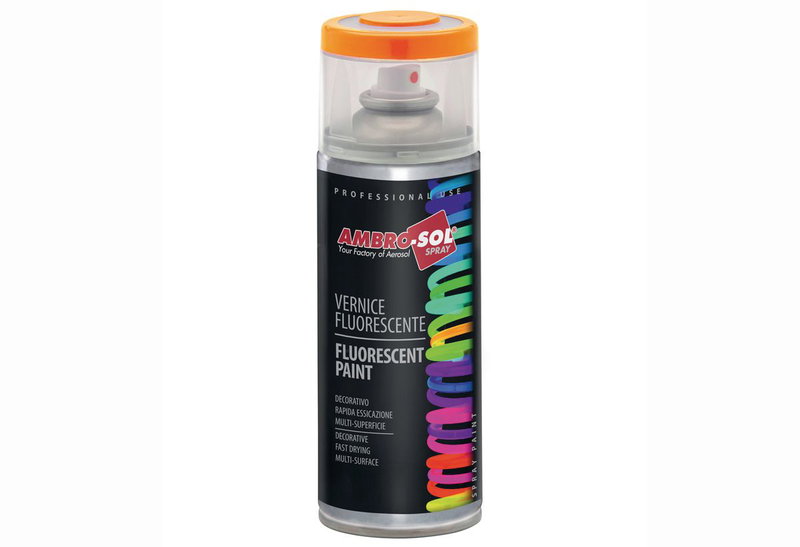 Σπρέι Ambro-Sol Fluo 400mL Πορτοκαλί