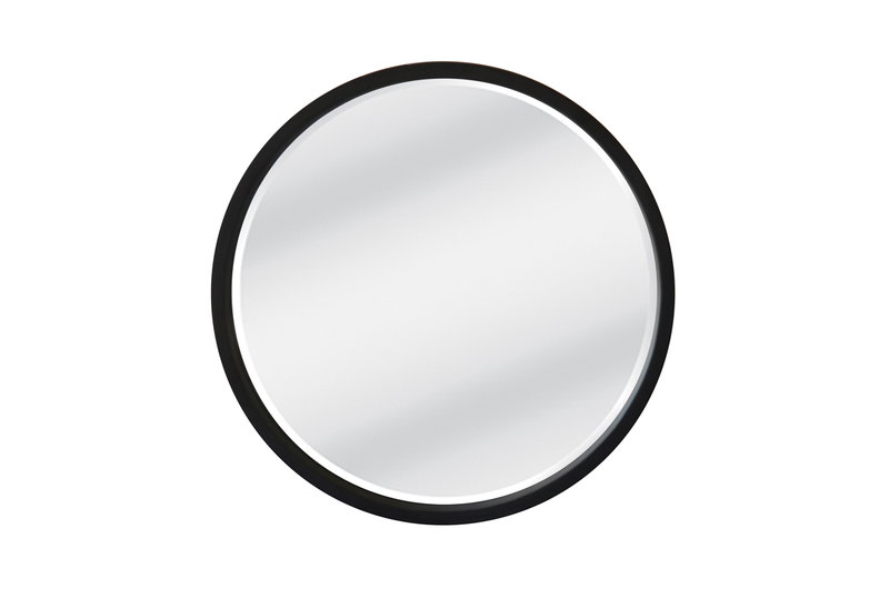 Καθρέπτης Τοίχου Circle Μαύρος