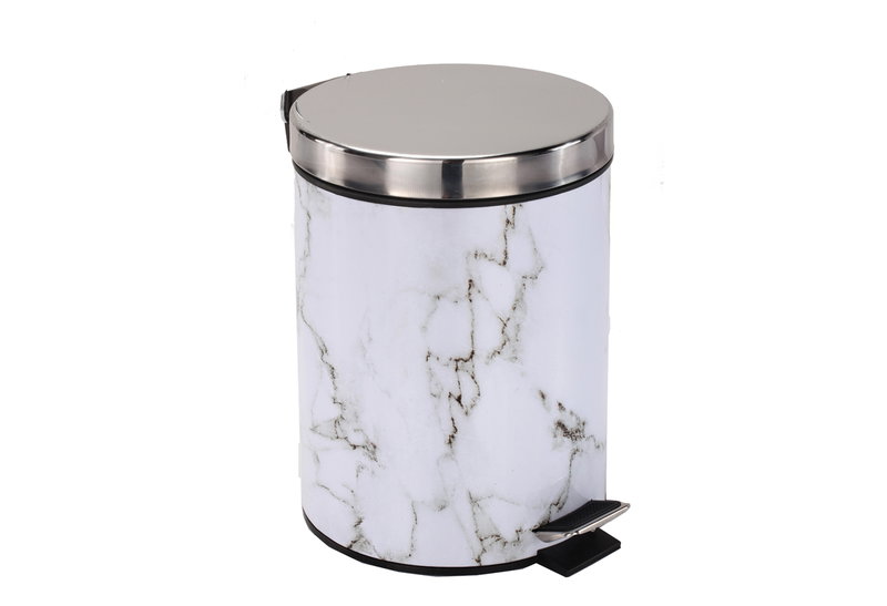 Χαρτοδοχείο Μάρμαρο 5L